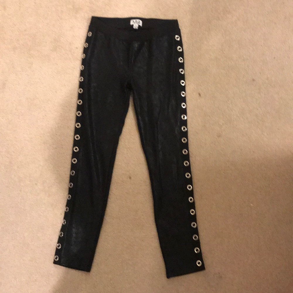Mia faux leather pants - never worn